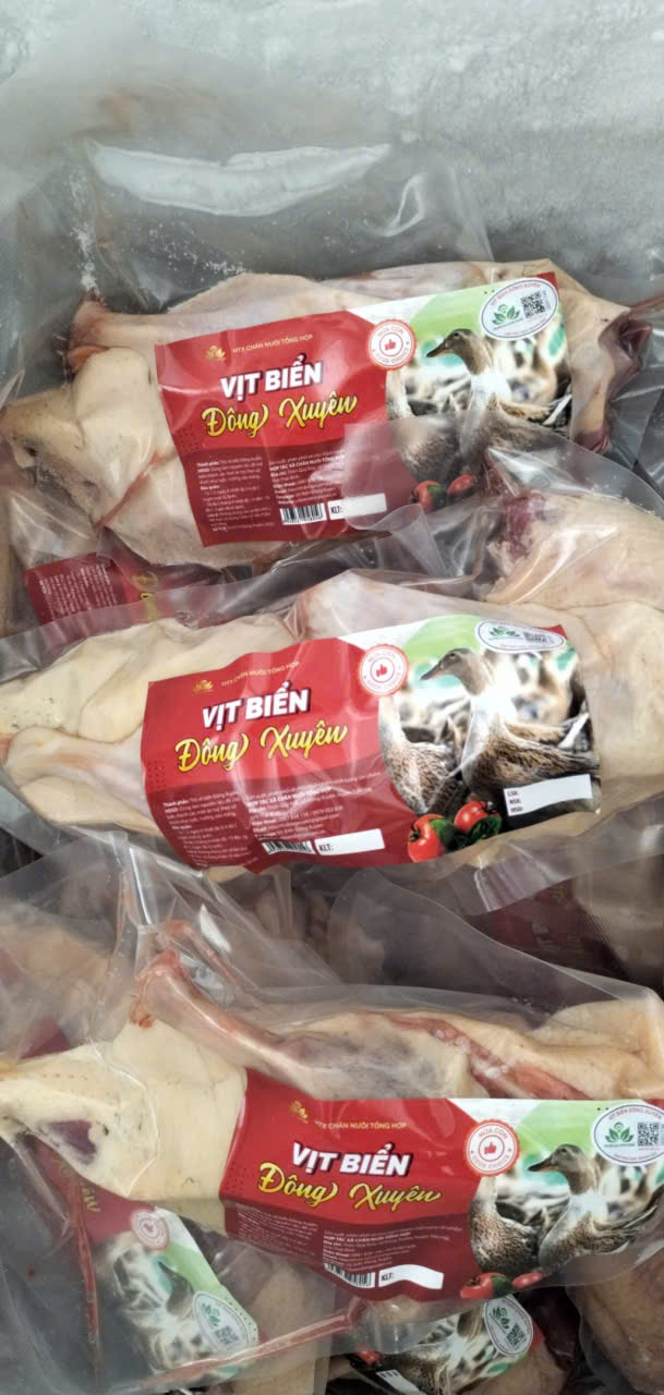 Sản phẩm vịt biển Đông Xuyên